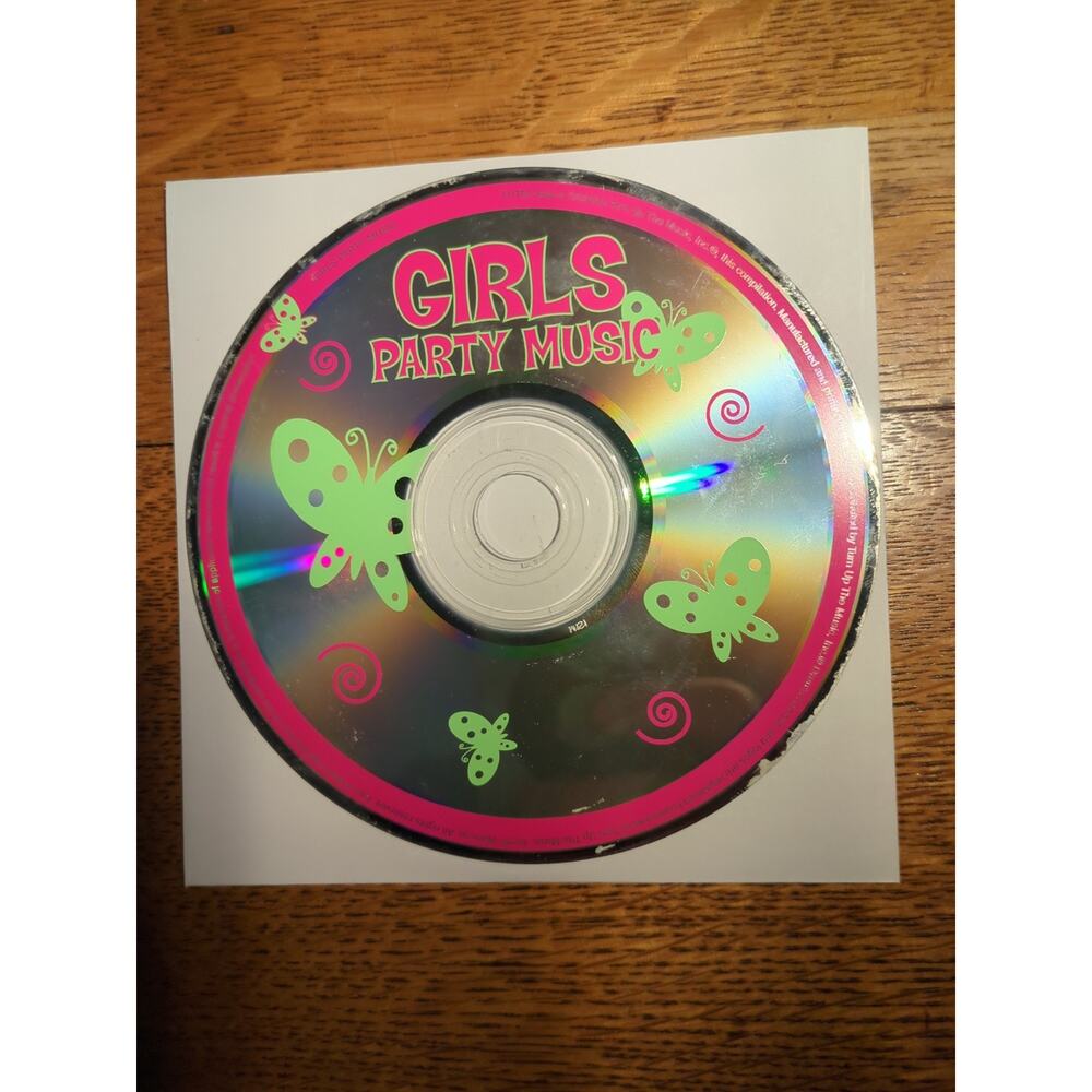 Drew's Famous Girls Party Music by The Hit Crew, CD Disc Only